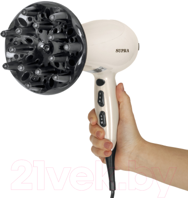 Изображение товара Фен Supra PHS-2205L  (бежевый)