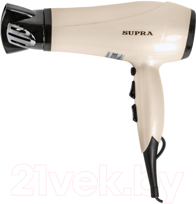 Изображение товара Фен Supra PHS-2205L  (бежевый)