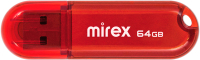 Usb flash накопитель Mirex Candy Red 64GB / 13600-FMUCAR64 - 
