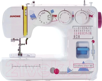 Швейная машина Janome Excellent Stitch 18A  (белый)