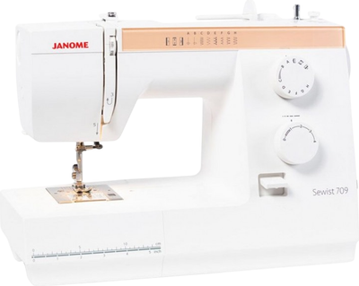 Швейная машина Janome Sewist 709  (белый) - 