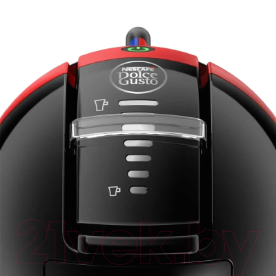 Капсульная кофеварка Krups Mini Me KP120H31 (черный/бордовый)