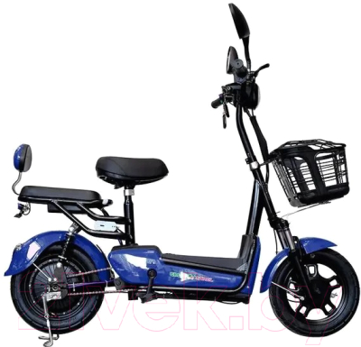 Электроскутер Green Camel Тайфун 400 48V 12Ah 400W (темно-синий)