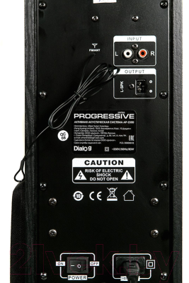 Мультимедиа акустика Dialog Progressive AP-2300 (черный)