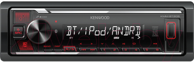 Бездисковая автомагнитола Kenwood KMM-BT205