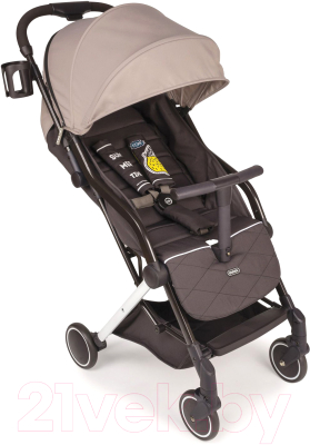 Детская прогулочная коляска Happy Baby Umma (светло-серый)
