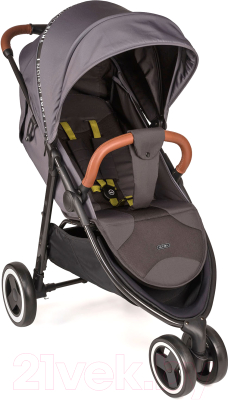 Детская прогулочная коляска Happy Baby Ultima V3 / 92009 (серый)