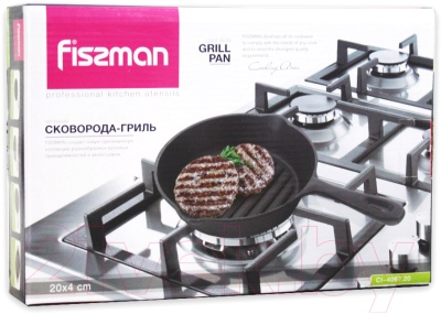 Сковорода-гриль Fissman 4067