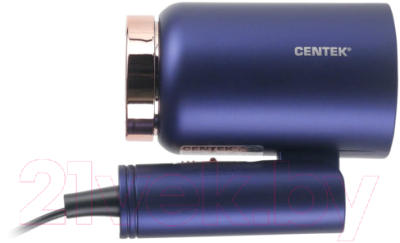 Компактный фен Centek CT-2202 (синий)