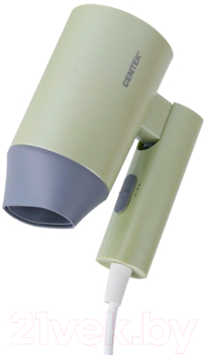 Компактный фен Centek CT-2203 (зеленый)