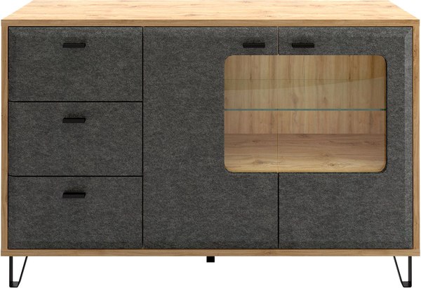Тумба Black Red White Grace KOM2W3S (дуб наварра)