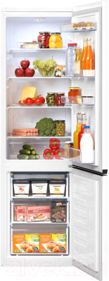 Холодильник с морозильником Beko B1RCSK312W