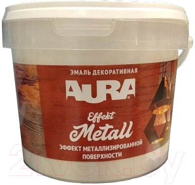 Эмаль декоративная Aura Dekor Effekt Metall (0.8кг, металл)