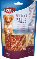 Лакомство для собак Trixie Premio шарики из утиного мяса с рисом (80г) - 