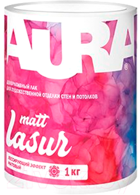 Лак Aura Dekor Lasur Matt (1кг)