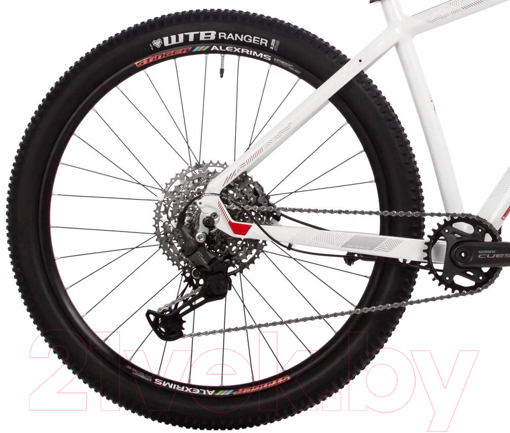 Велосипед Stinger 27.5 Reload Evo 27AHD.RELOEVO.18WH4 (18, белый) — фото 6