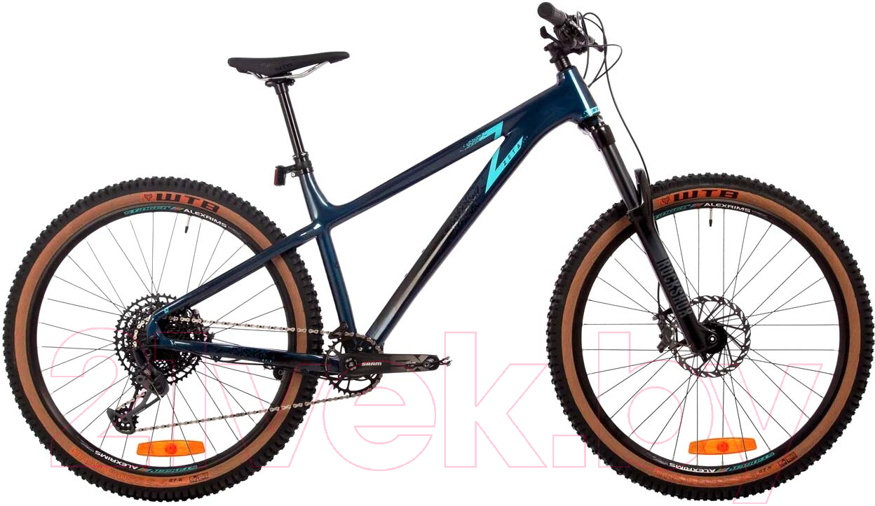 Велосипед Stinger 27.5 Zeta Evo 27AHD.ZTEVO.MDBL4 (MD, синий)
