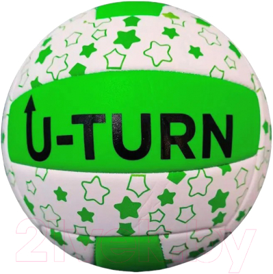 Мяч волейбольный No Brand МБ-2440 (зеленый/белый)