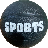 Баскетбольный мяч No Brand МБ-3018 (черный) - 