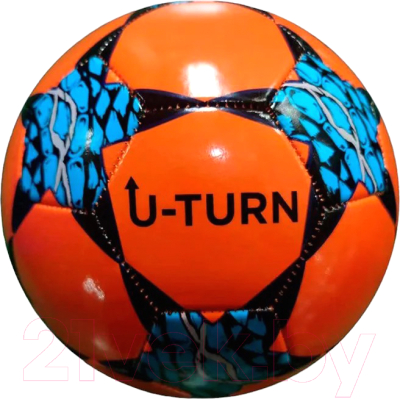 Футбольный мяч No Brand МБ-2412 (оранжевый)