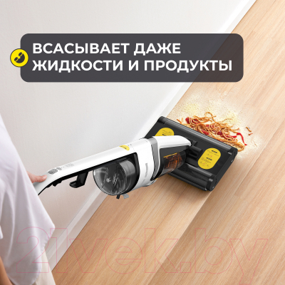 Вертикальный пылесос Deerma DEM-VX20W