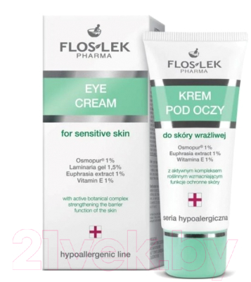 Крем для век Floslek Eye Cream For Sensitive Allergy-Prone Skin (30мл)