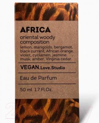 Парфюмерная вода Delta Parfum Vegan Love Studio Africa (50мл)