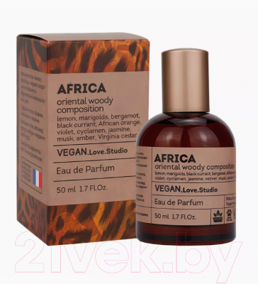 Парфюмерная вода Delta Parfum Vegan Love Studio Africa (50мл)