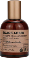 Парфюмерная вода Delta Parfum Vegan Love Studio Black Amber (50мл) - 