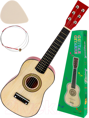 Музыкальная игрушка No Brand Гитара / ИМ-1942 (белый)