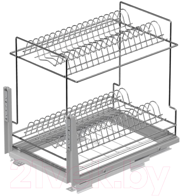 Корзина-сушка выдвижная Starax Tandem S-2111-C (хром)