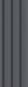 Реечная панель STELLA Beats De Luxe Black Lead МДФ (2700x119x16мм) - 