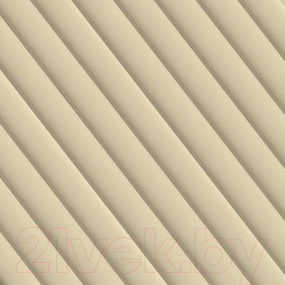 Реечная панель STELLA Wave De Luxe Palomino МДФ (2700x119x16мм)