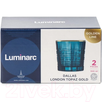 Набор стаканов Luminarc Даллас Лондон Топаз O0431 (2шт)