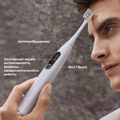 Изображение товара Звуковая зубная щетка Oclean X Pro Elite Y2087 (серый)