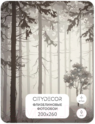 Фотообои листовые Citydecor Dark Side 35 (200x260см)