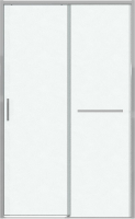 Душевая дверь Grossman Style 110x195 / 100.K33.05.110.10.02 (хром,стекло шиншилла) - 