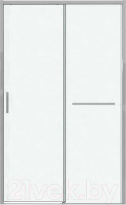 Душевая дверь Grossman Style 120x195 / 100.K33.05.120.10.02 (хром,стекло шиншилла)