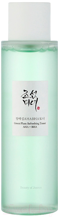 Тонер для лица Beauty of Joseon Green Plum Refreshing AHA + BHA