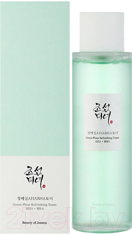 Тонер для лица Beauty of Joseon Green Plum Refreshing AHA + BHA