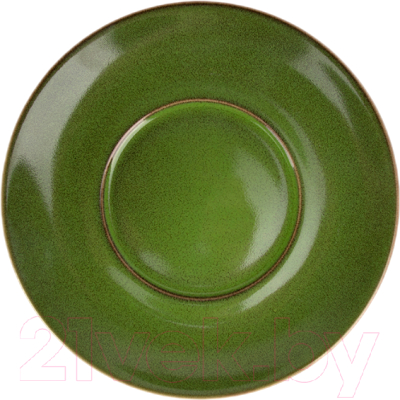 Блюдце Corone Cocorita XSY2896 / фк8878 (зеленый)