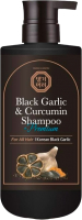 Шампунь для волос Daeng Gi Meo Ri Black Garlic and Curcumin Shampoo (500мл) - 