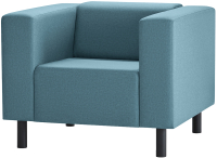 Кресло мягкое Mio Tesoro Белфаст 307 (Savanna Plus Blue 1175) - 