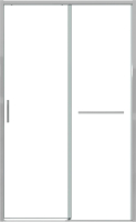 Душевая дверь Grossman Style 120x195 / 100.K33.05.120.10.00 (хром,стекло прозрачное) - 