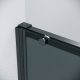 Миниатюра изображения товара Душевая дверь Grossman Galaxy 100x195 / 100.K33.01.100.21.10 (черный матовый,стекло тонированное)