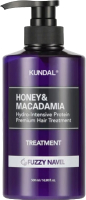 Кондиционер для волос Kundal Honey & Macadamia Treatment Fuzzy Navel (500мл) - 