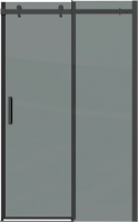 Душевая дверь Grossman Classic 120x195 / 100.K33.04.120.21.10 (черный матовый,стекло тонированное) - 