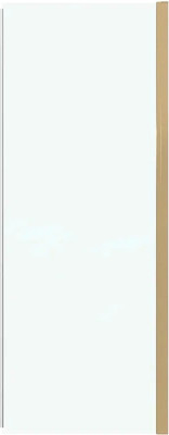 Душевая стенка Grossman Pragma 90x195 / 200.K33.03.90.32.00 (золото сатин/стекло прозрачное) - 