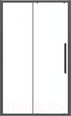 Душевая дверь Grossman Cosmo 140x195 / 100.K33.02.140.42.00 (графит сатин,стекло прозрачное)