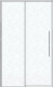 Миниатюра изображения товара Душевая дверь Grossman Galaxy 110x195 / 100.K33.01.110.10.02 (хром/стекло шиншилла)